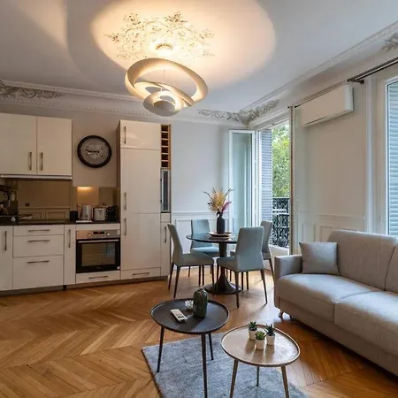 4pers # 1 Bedroom # Ternes # 17 Apartment Paris
